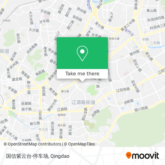 国信紫云台-停车场 map
