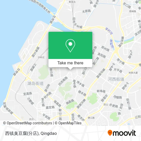 西镇臭豆腐(分店) map