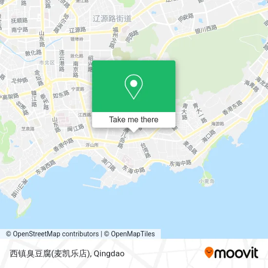 西镇臭豆腐(麦凯乐店) map