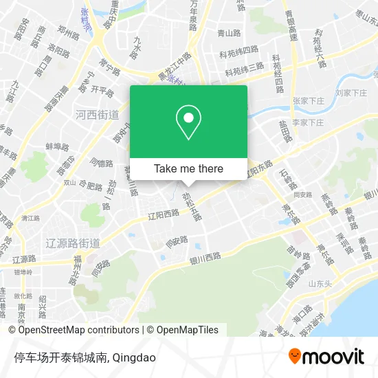 停车场开泰锦城南 map