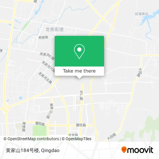 黄家山184号楼 map