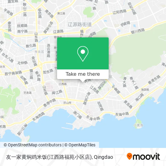 友一家黄焖鸡米饭(江西路福苑小区店) map