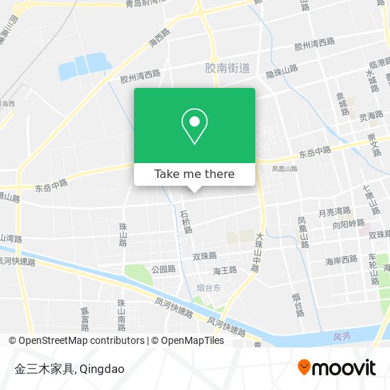 金三木家具 map