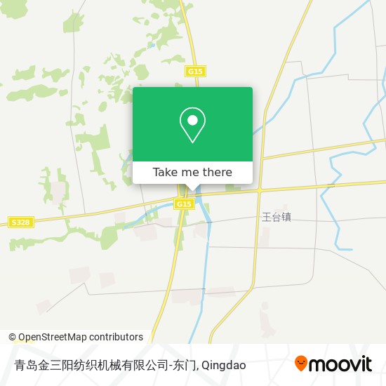 青岛金三阳纺织机械有限公司-东门 map