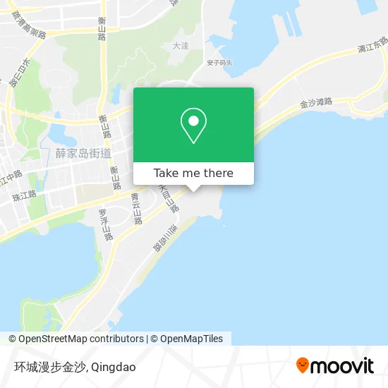 环城漫步金沙 map