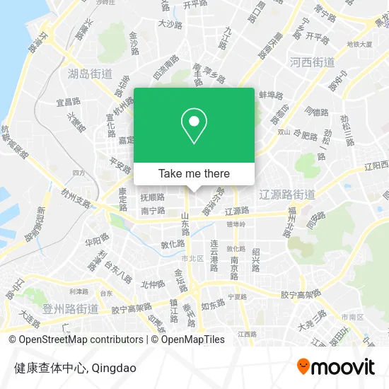 健康查体中心 map
