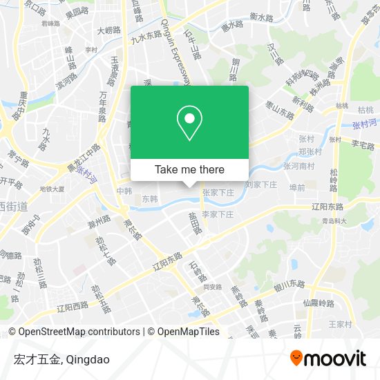 宏才五金 map