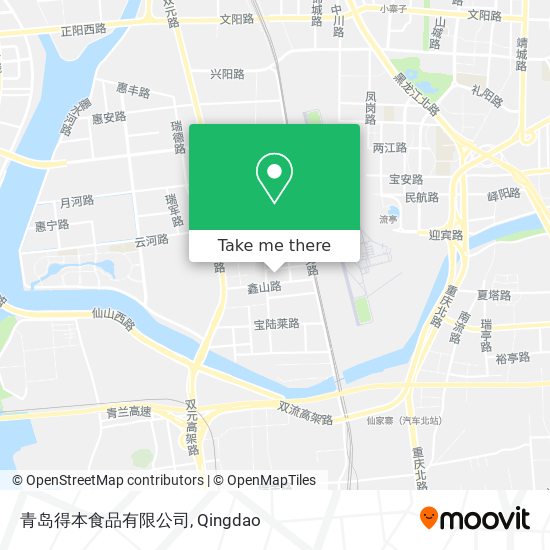 青岛得本食品有限公司 map