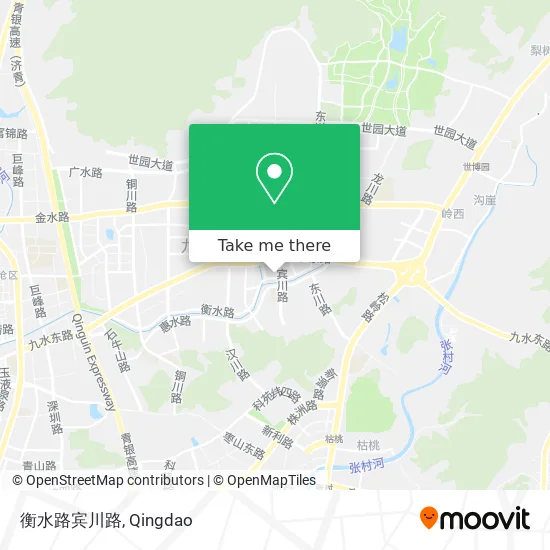 衡水路宾川路 map