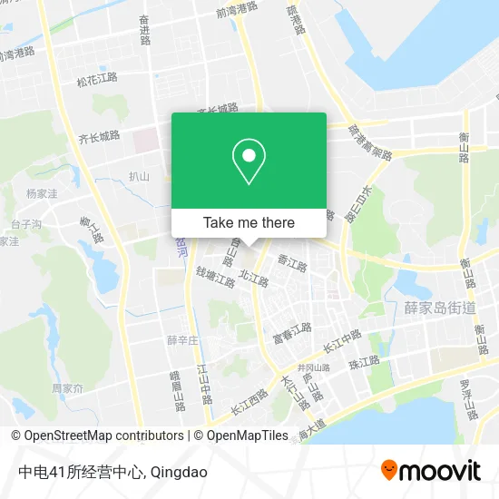 中电41所经营中心 map