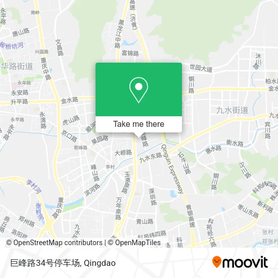 巨峰路34号停车场 map