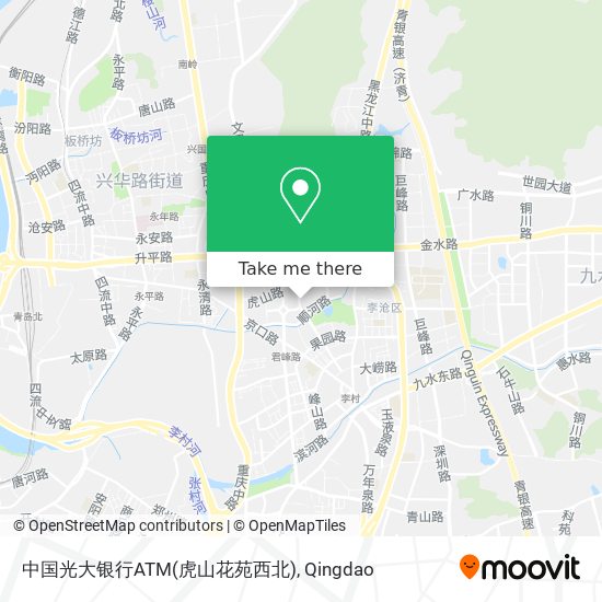 中国光大银行ATM(虎山花苑西北) map