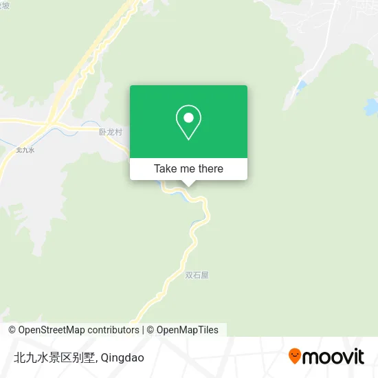 北九水景区别墅 map