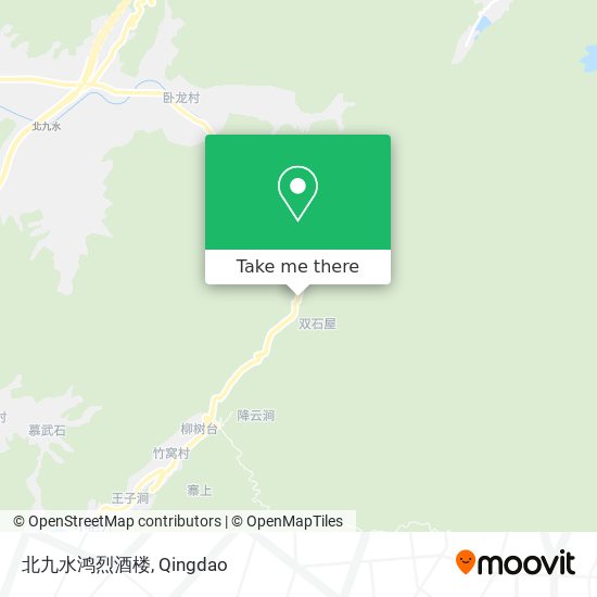 北九水鸿烈酒楼 map