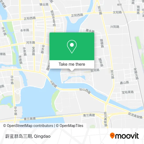 蔚蓝群岛三期 map