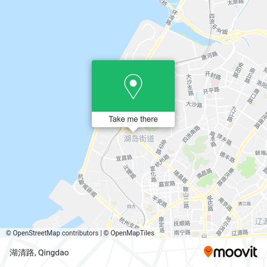 湖清路 map