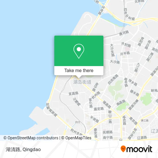 湖清路 map
