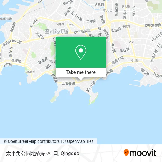 太平角公园地铁站-A1口 map