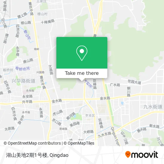 湖山美地2期1号楼 map