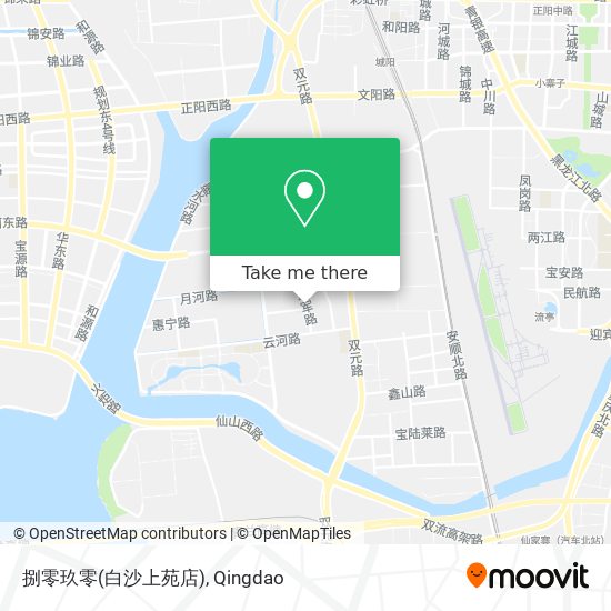 捌零玖零(白沙上苑店) map