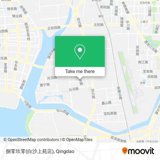 捌零玖零(白沙上苑店) map