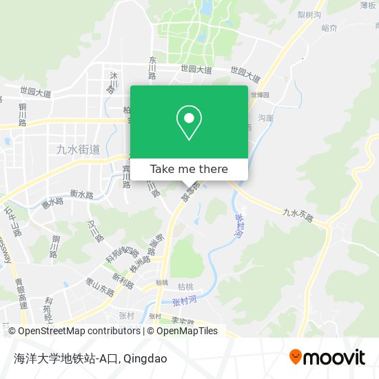 海洋大学地铁站-A口 map