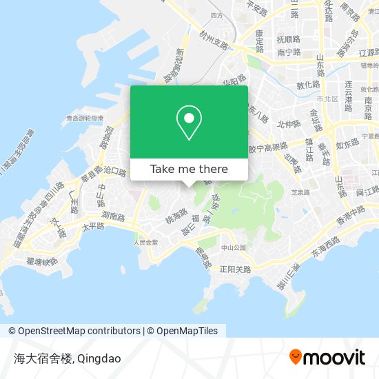 海大宿舍楼 map