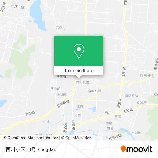 西叫小区C3号 map
