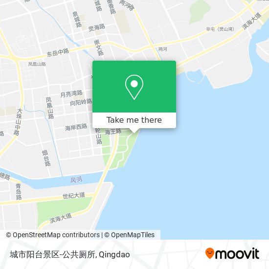 城市阳台景区-公共厕所 map