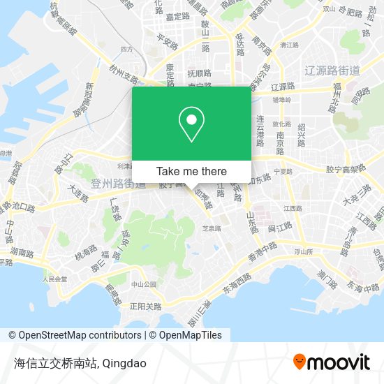海信立交桥南站 map