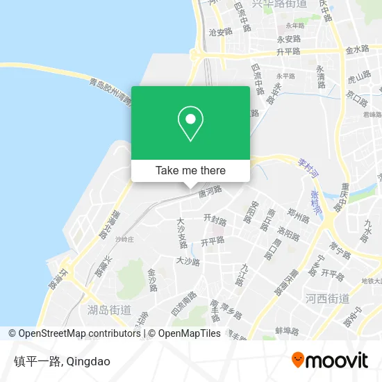 镇平一路 map