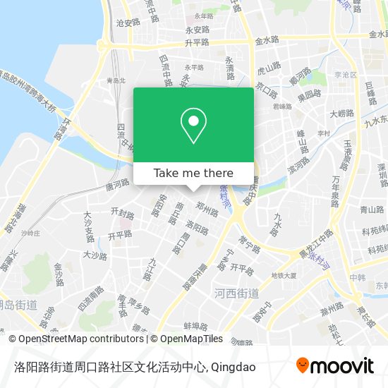 洛阳路街道周口路社区文化活动中心 map