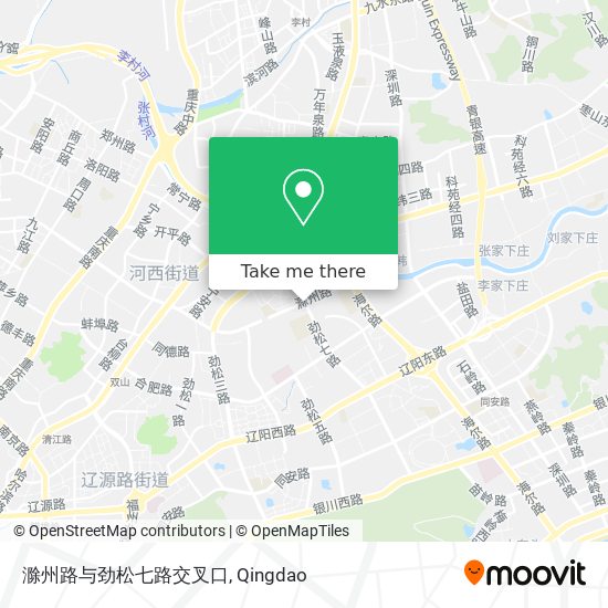 滁州路与劲松七路交叉口 map