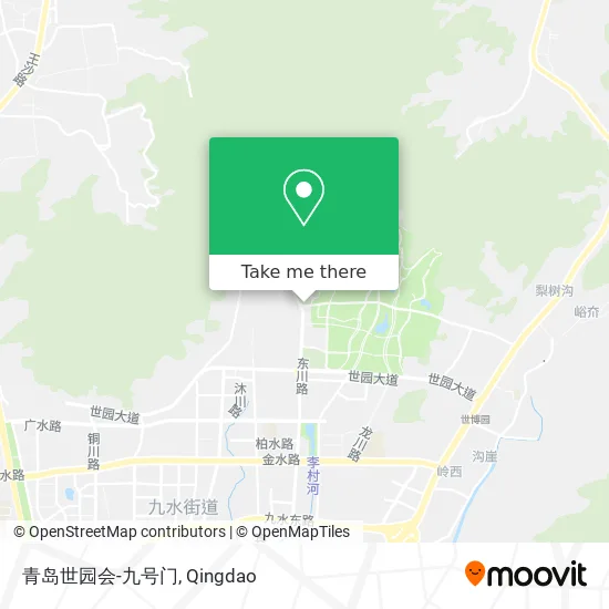 青岛世园会-九号门 map