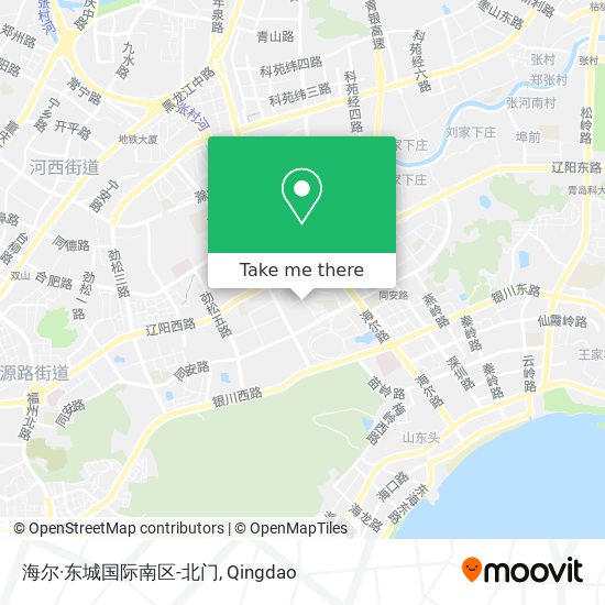海尔·东城国际南区-北门 map