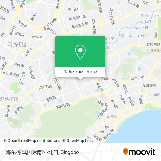 海尔·东城国际南区-北门 map