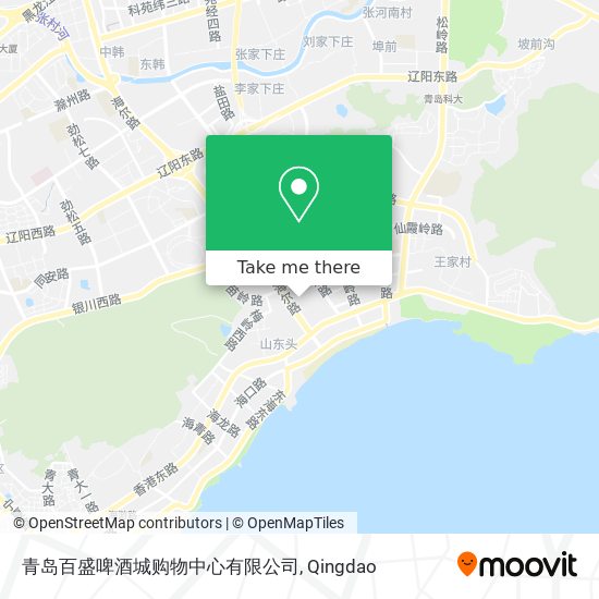 青岛百盛啤酒城购物中心有限公司 map