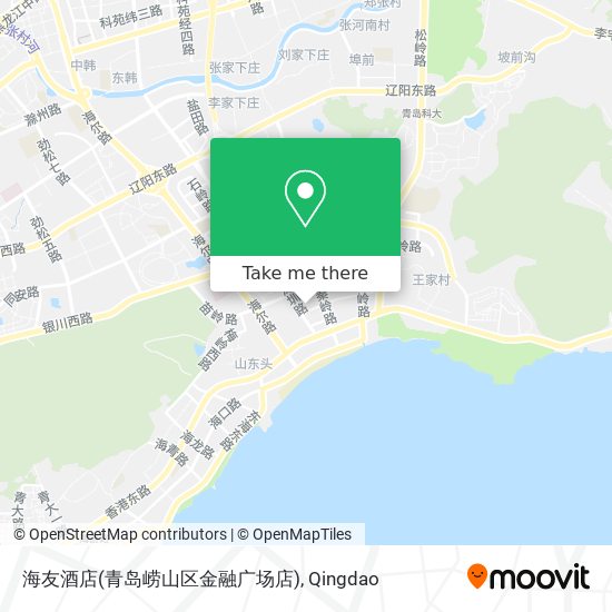 海友酒店(青岛崂山区金融广场店) map