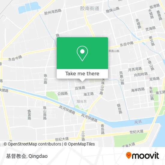 基督教会 map