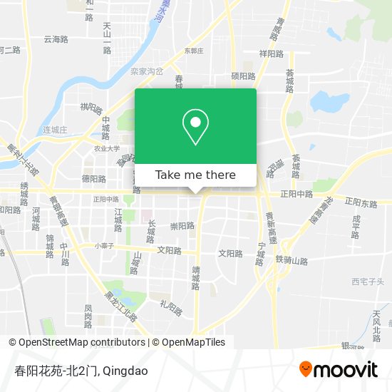春阳花苑-北2门 map