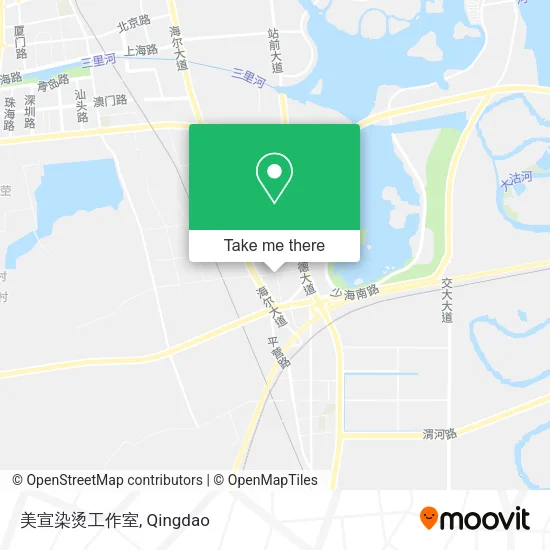 美宣染烫工作室 map
