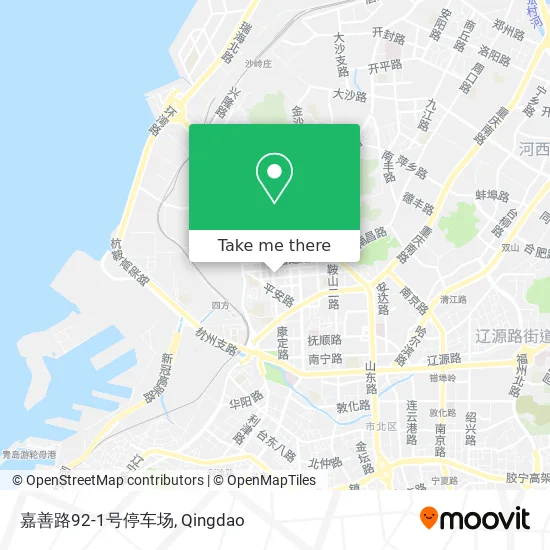嘉善路92-1号停车场 map