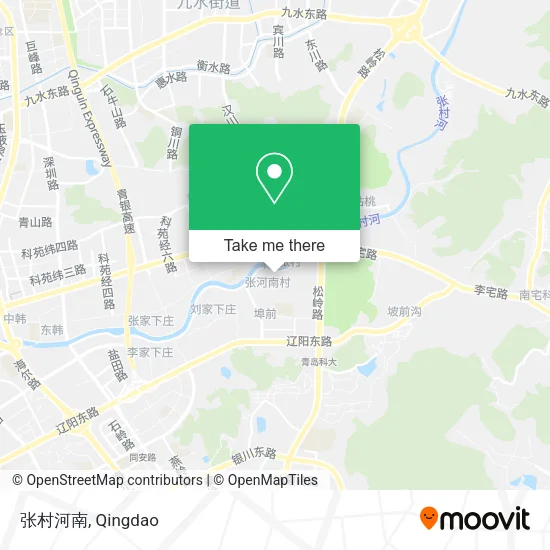 张村河南 map