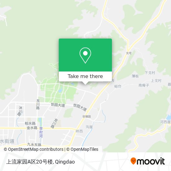 上流家园A区20号楼 map