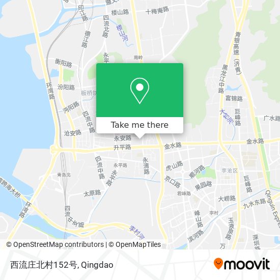 西流庄北村152号 map