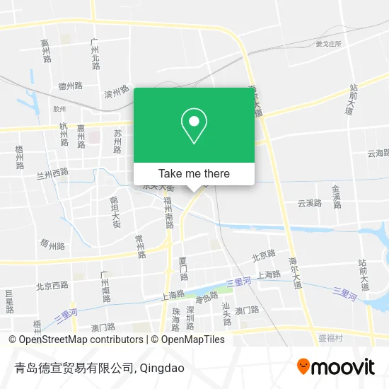 青岛德宣贸易有限公司 map