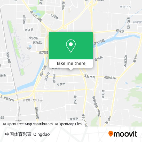 中国体育彩票 map