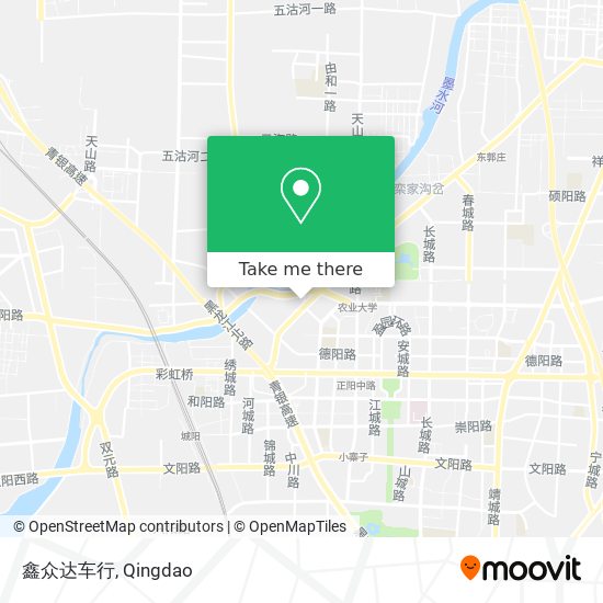 鑫众达车行 map