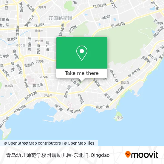 青岛幼儿师范学校附属幼儿园-东北门 map