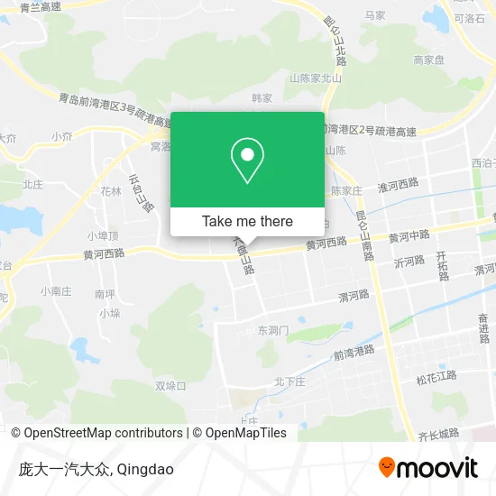 庞大一汽大众 map